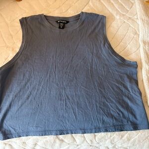 Athleta Women's Slate Blue Muscle Tee